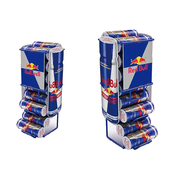 Retail Countertop Wire POP Display Stand For Energy Drinks