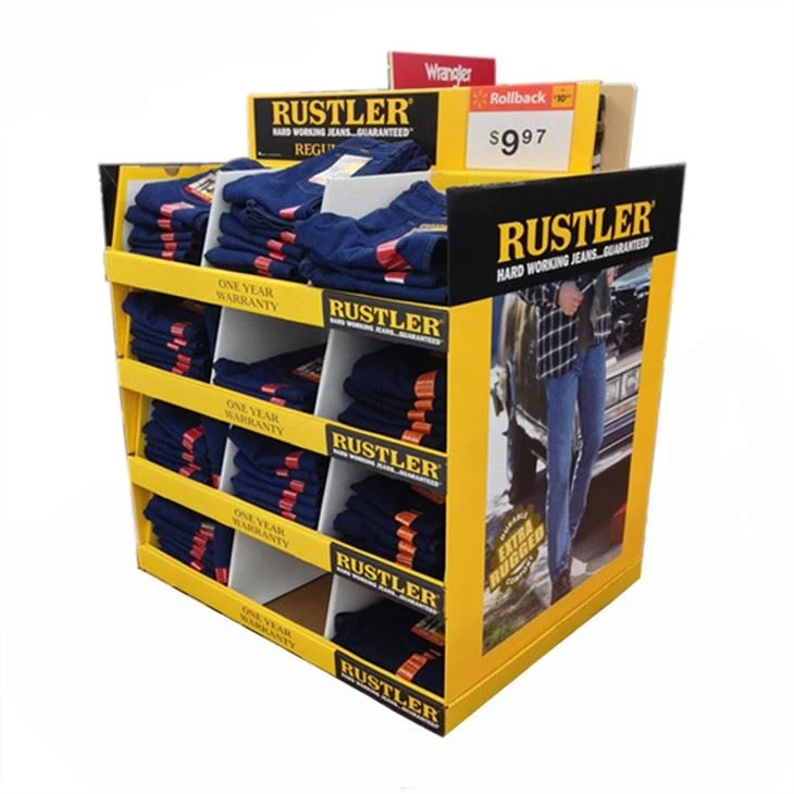 Cardboard T Shirt Display Stand